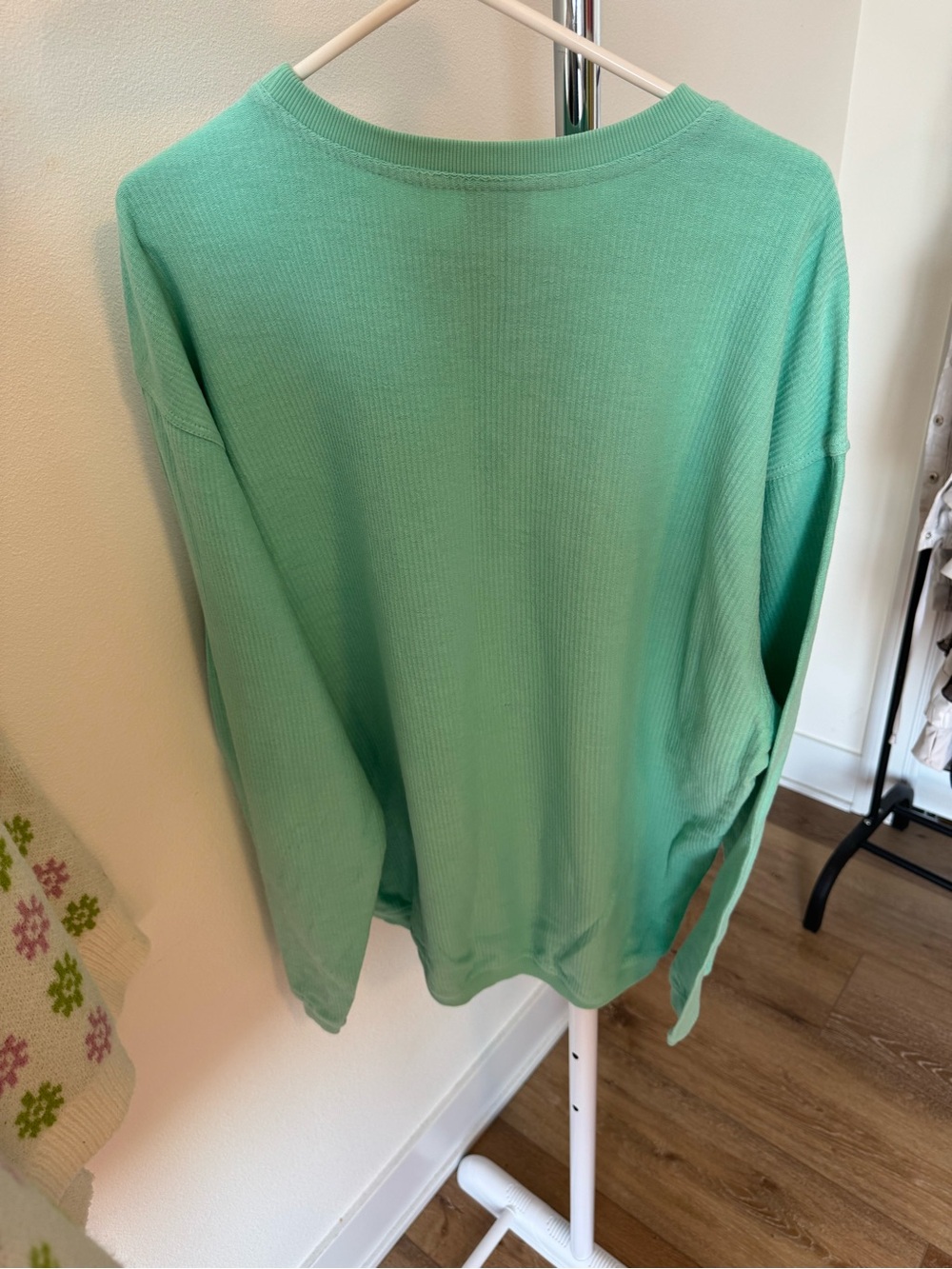 Simply Southern "Lake Vibes" Sweater Long Sleeve Shirt crossed oars size Large - Picture 5 of 8